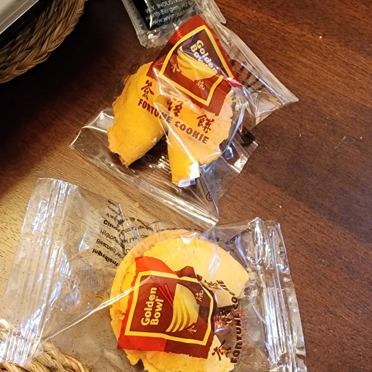fortune cookies 签语饼